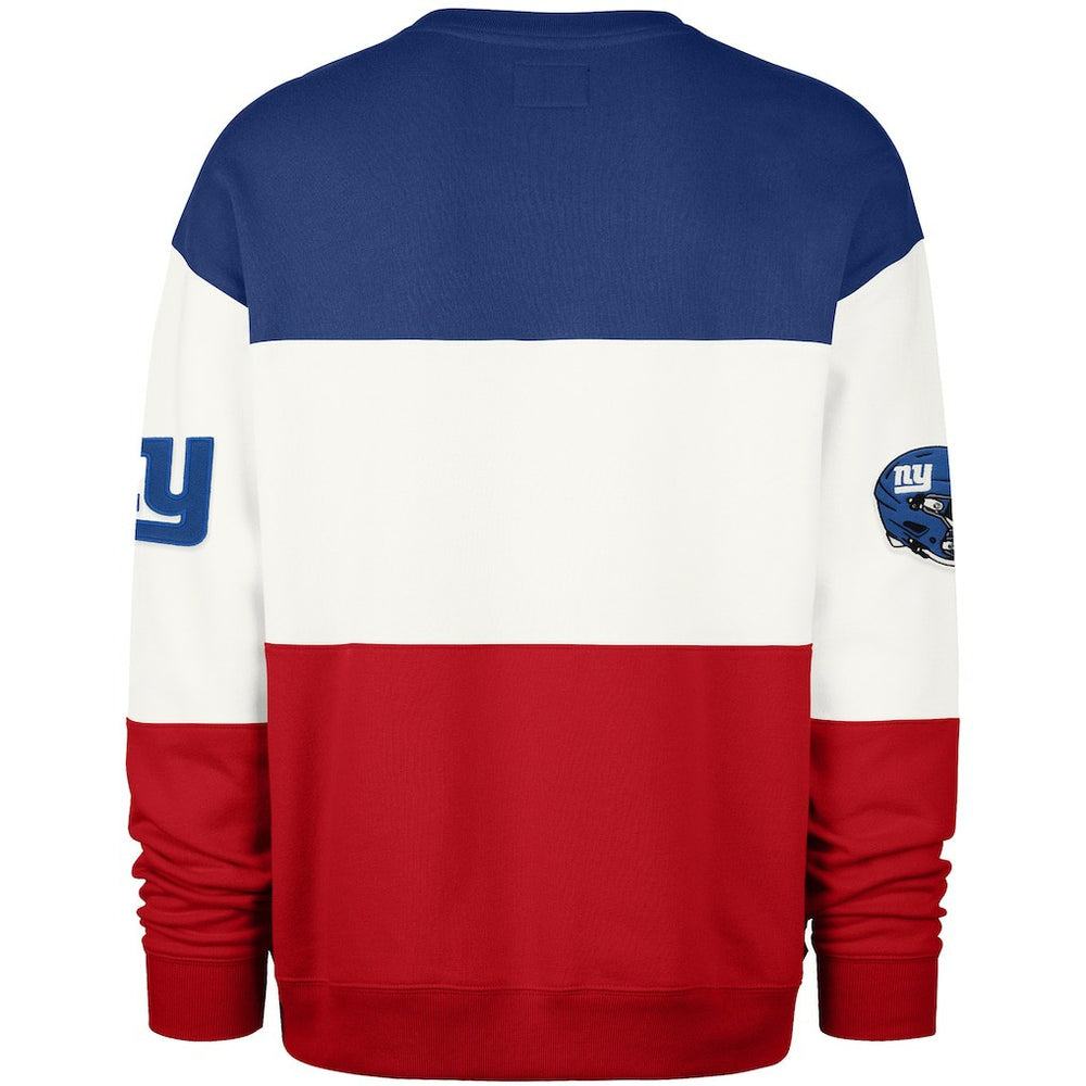 New York Giants '47 Breeze Maximalist Sweatshirt - Royal/Red Sweatshirts