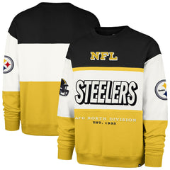 Pittsburgh Steelers '47 Breeze Maximalist Sweatshirt - Black/Gold Sweatshirts