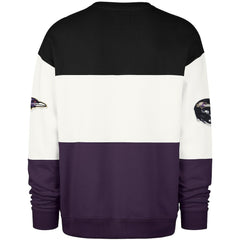 Baltimore Ravens '47 Breeze Maximalist Sweatshirt - Black/Purple Sweatshirts