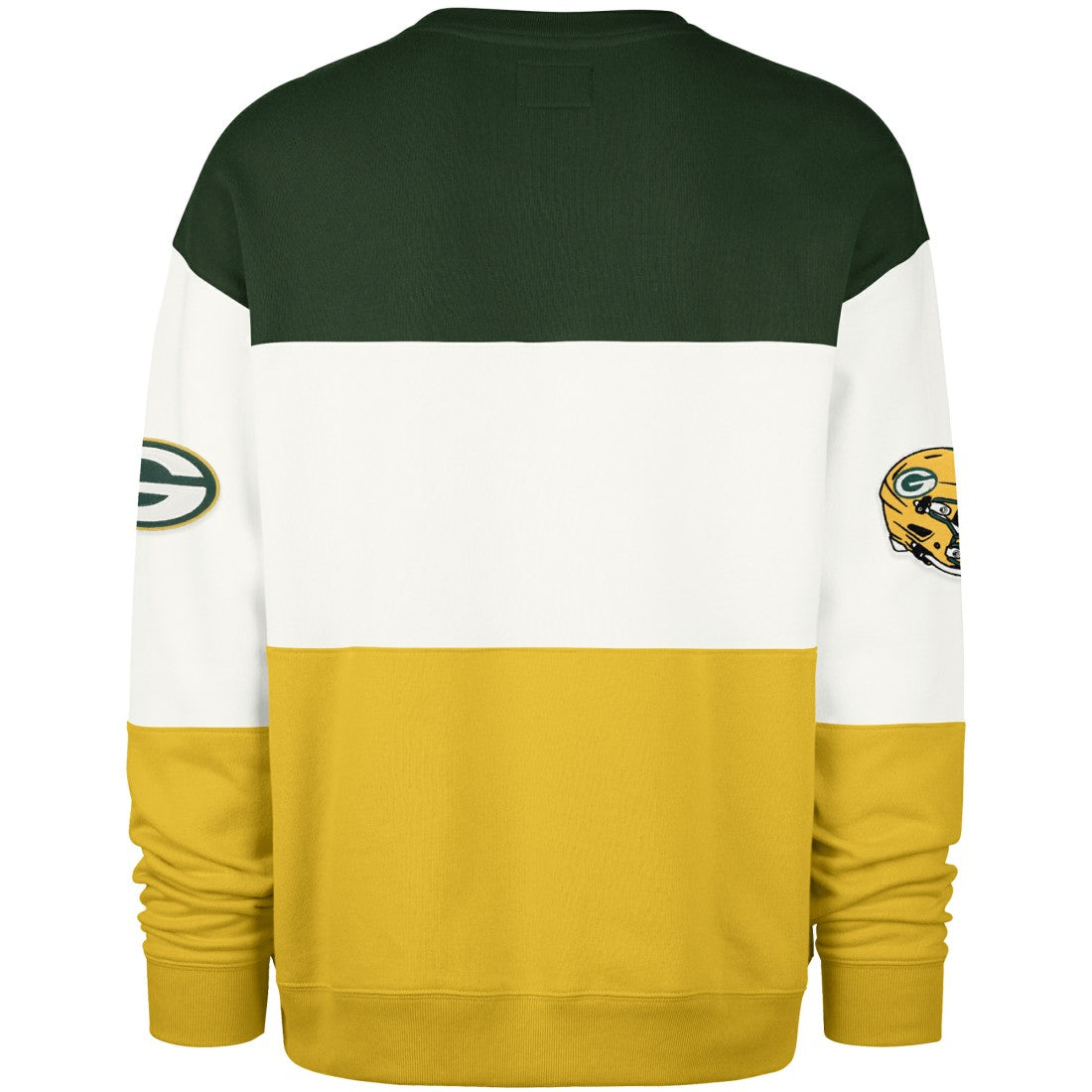 Green Bay Packers '47 Breeze Maximalist Sweatshirt - Green/Gold Sweatshirts