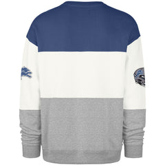 Detroit Lions '47 Breeze Maximalist Sweatshirt - Blue/Gray Sweatshirts