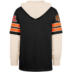 Cincinnati Bengals '47 Split Zone Cornerback Duo Hoodie - Black Hoodies
