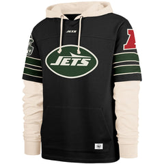 New York Jets '47 Split Zone Cornerback Duo Hoodie - Black Hoodies