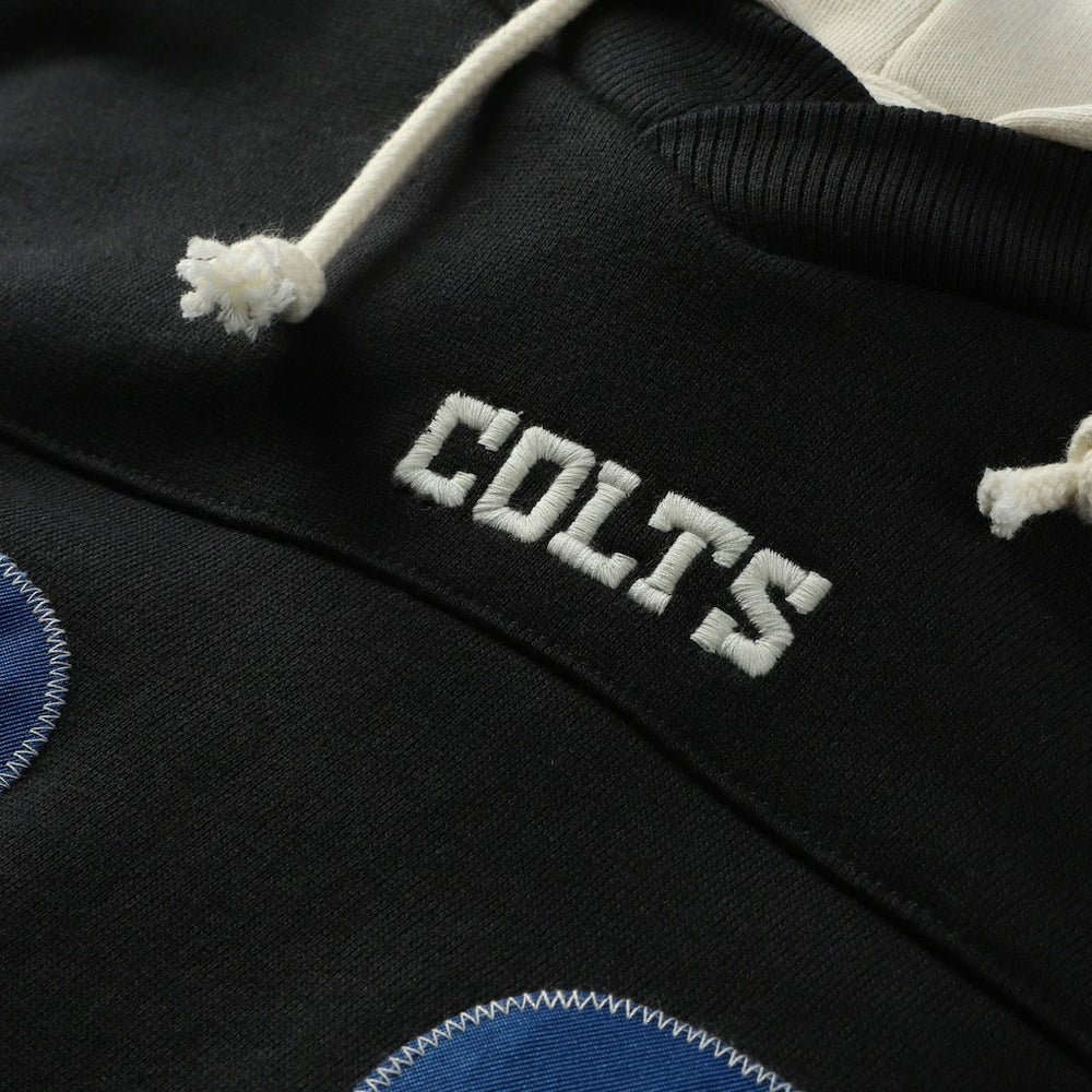 Indianapolis Colts '47 Split Zone Cornerback Duo Hoodie - Black Hoodies