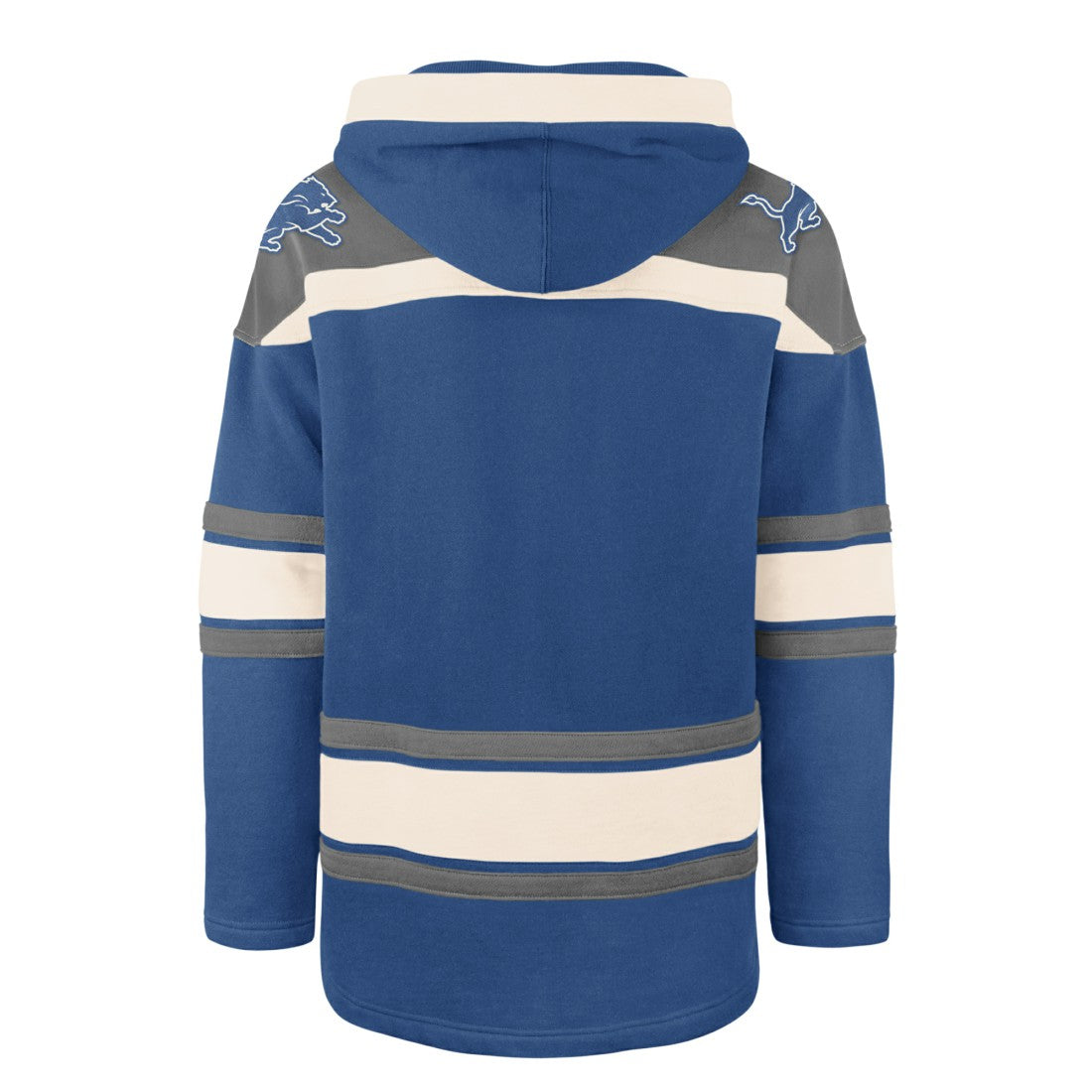 Detroit Lions '47 Men's Superior Lacer Hoodie - Blue Hoodies
