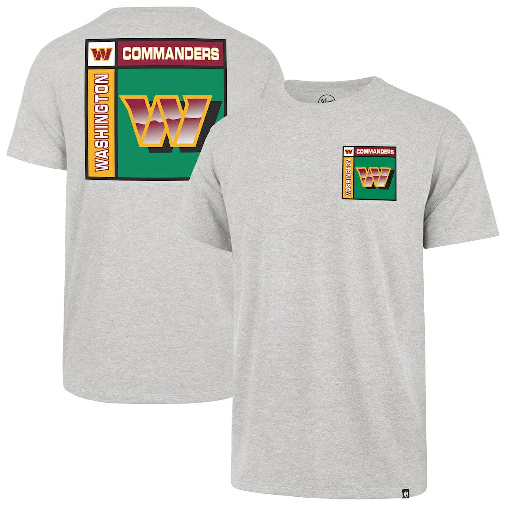 Washington Commanders '47 Chrome Plate Franklin T-Shirt - Gray T-shirts