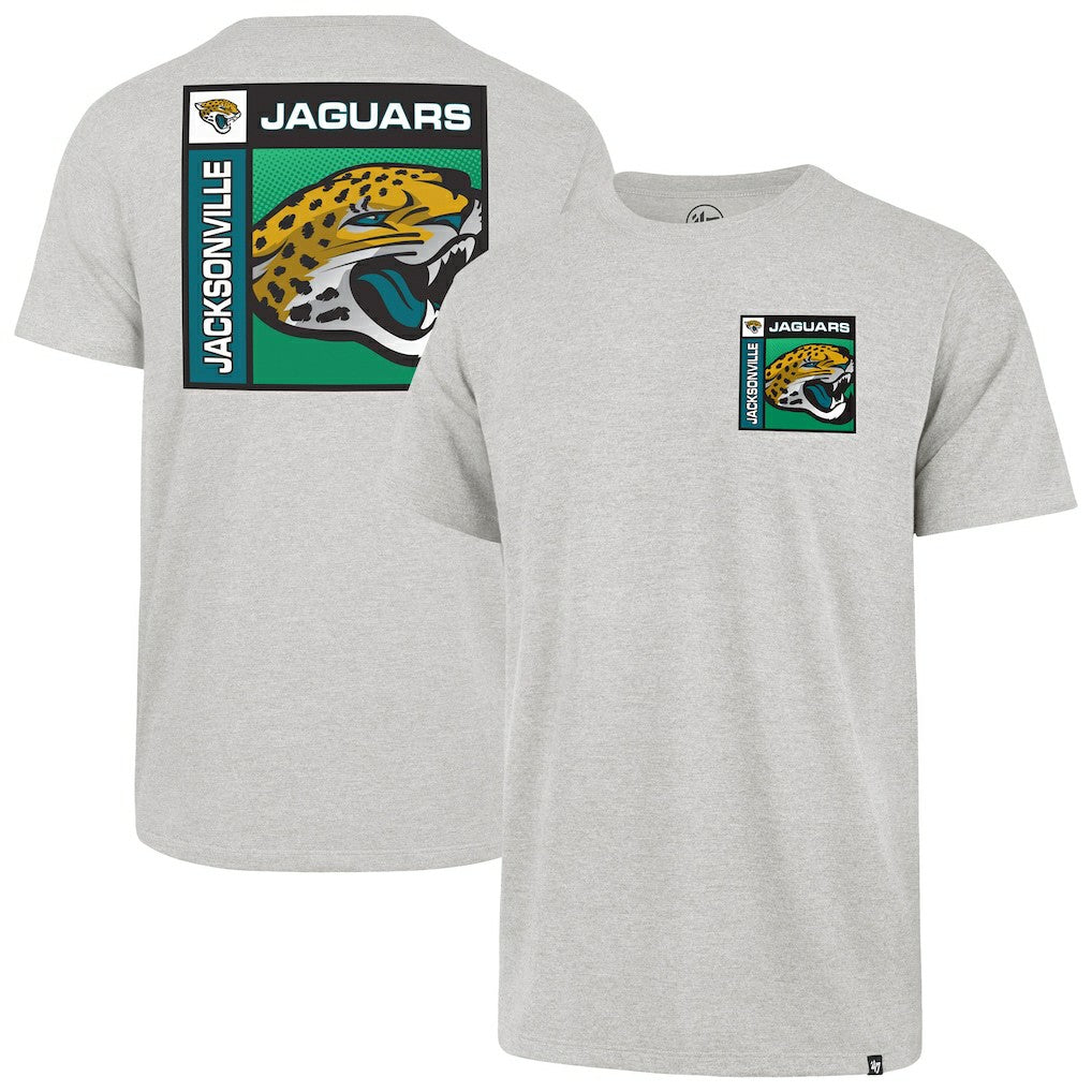 Jacksonville Jaguars '47 Chrome Plate Franklin T-Shirt - Gray T-shirts