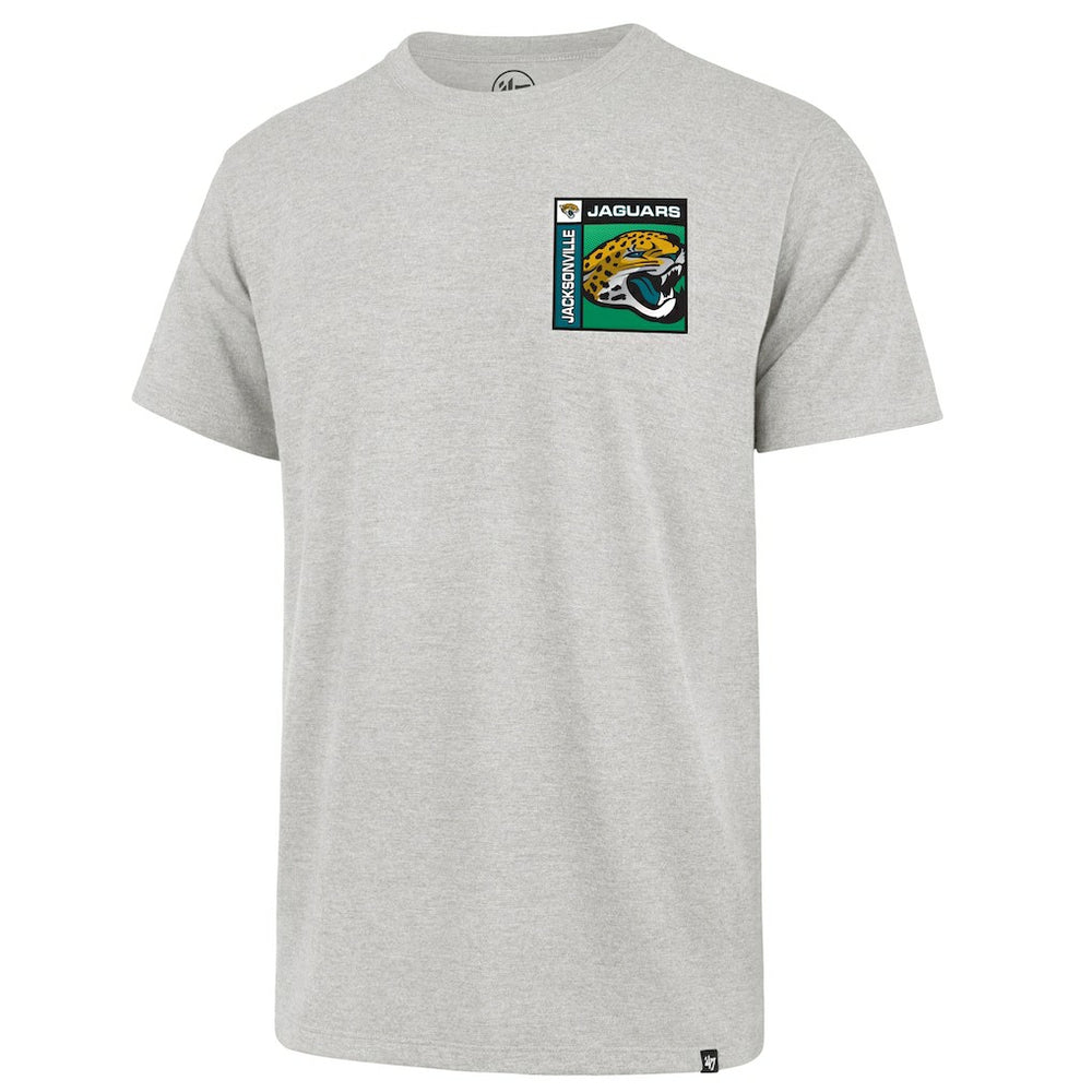 Jacksonville Jaguars '47 Chrome Plate Franklin T-Shirt - Gray T-shirts