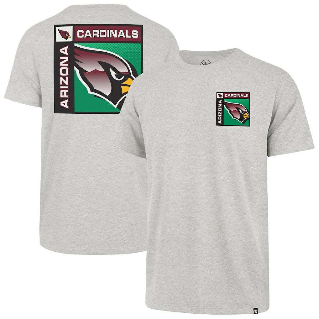 Arizona Cardinals '47 Chrome Plate Franklin T-Shirt - Gray T-shirts