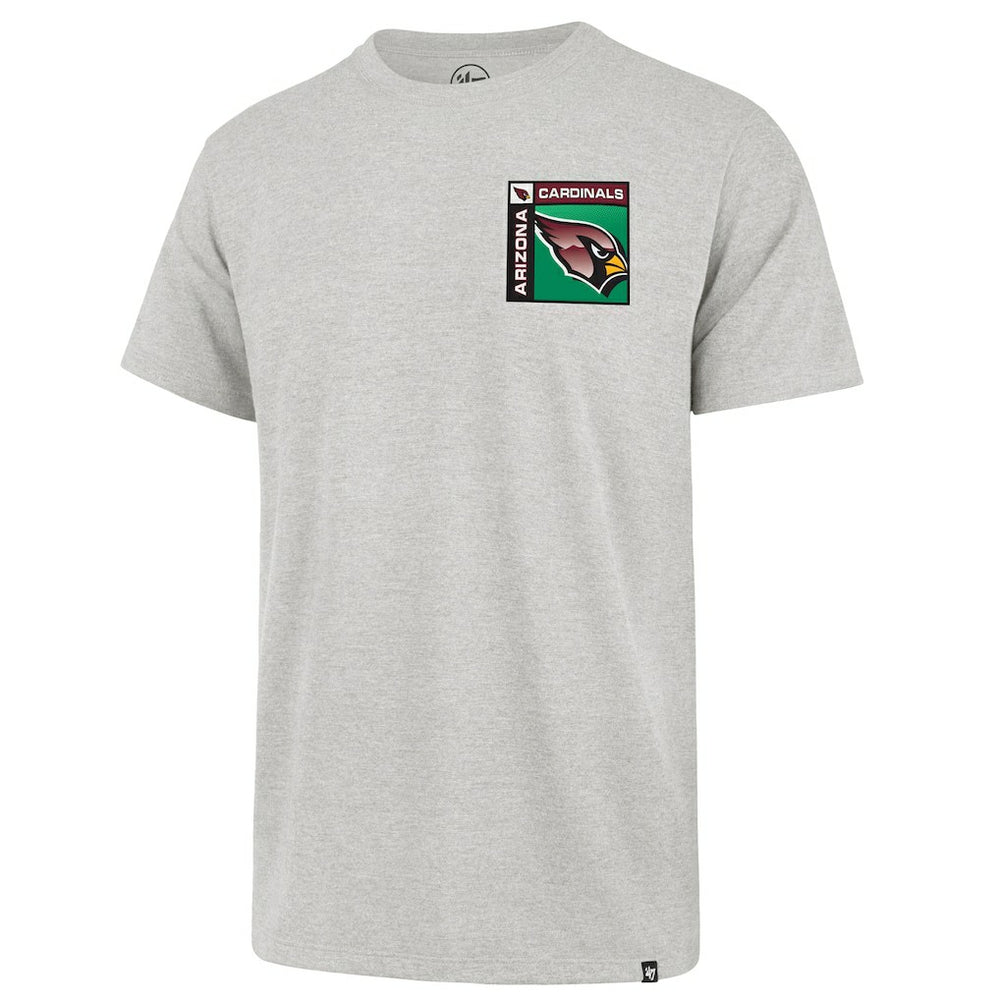 Arizona Cardinals '47 Chrome Plate Franklin T-Shirt - Gray T-shirts