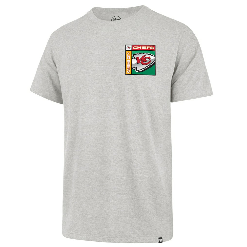 Kansas City Chiefs '47 Chrome Plate Franklin T-Shirt - Gray T-shirts