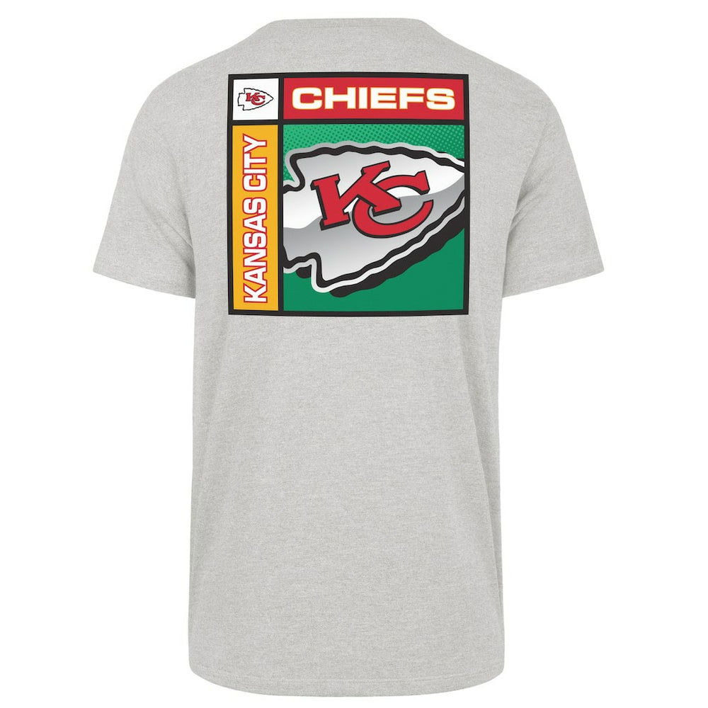 Kansas City Chiefs '47 Chrome Plate Franklin T-Shirt - Gray T-shirts
