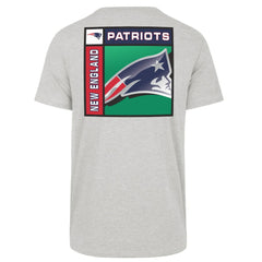 New England Patriots '47 Chrome Plate Franklin T-Shirt - Gray T-shirts