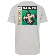 New Orleans Saints '47 Chrome Plate Franklin T-Shirt - Gray T-shirts