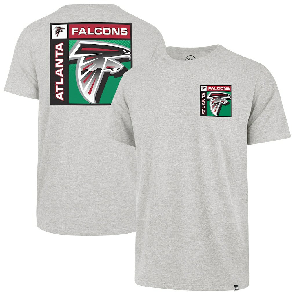 Atlanta Falcons '47 Chrome Plate Franklin T-Shirt - Gray T-shirts