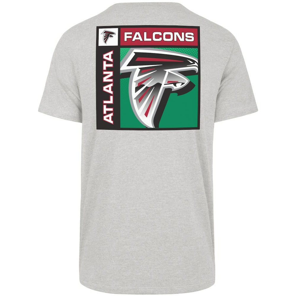 Atlanta Falcons '47 Chrome Plate Franklin T-Shirt - Gray T-shirts