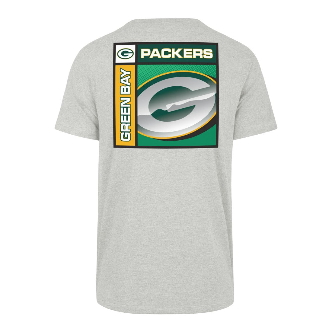 Green Bay Packers '47 Chrome Plate Franklin T-Shirt - Gray T-shirts
