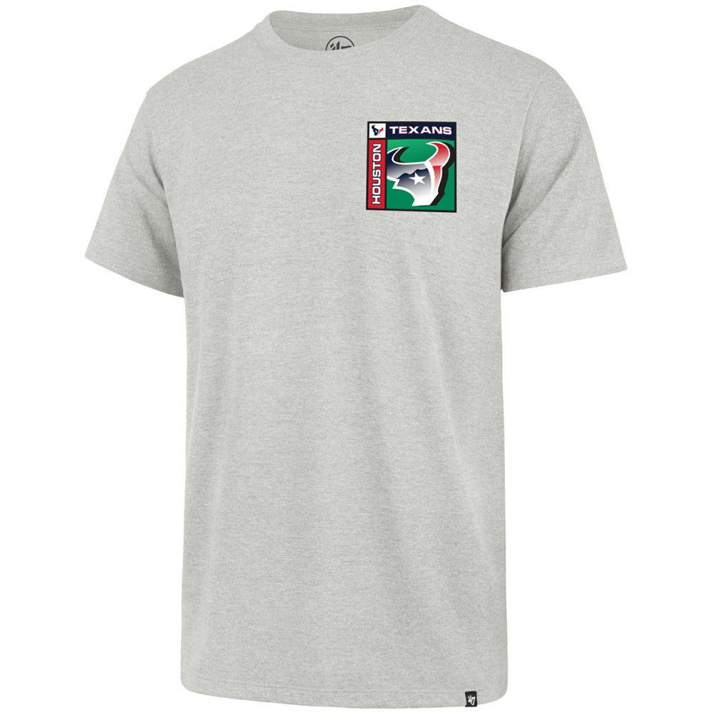 Houston Texans '47 Chrome Plate Franklin T-Shirt - Gray T-shirts