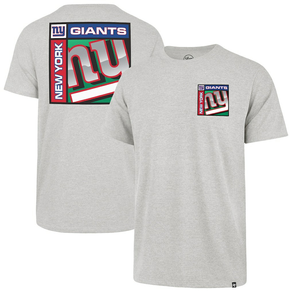 New York Giants '47 Chrome Plate Franklin T-Shirt - Gray T-shirts