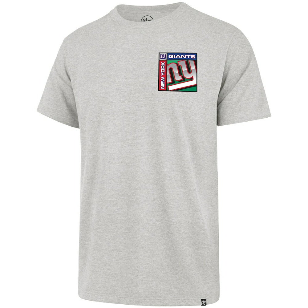 New York Giants '47 Chrome Plate Franklin T-Shirt - Gray T-shirts