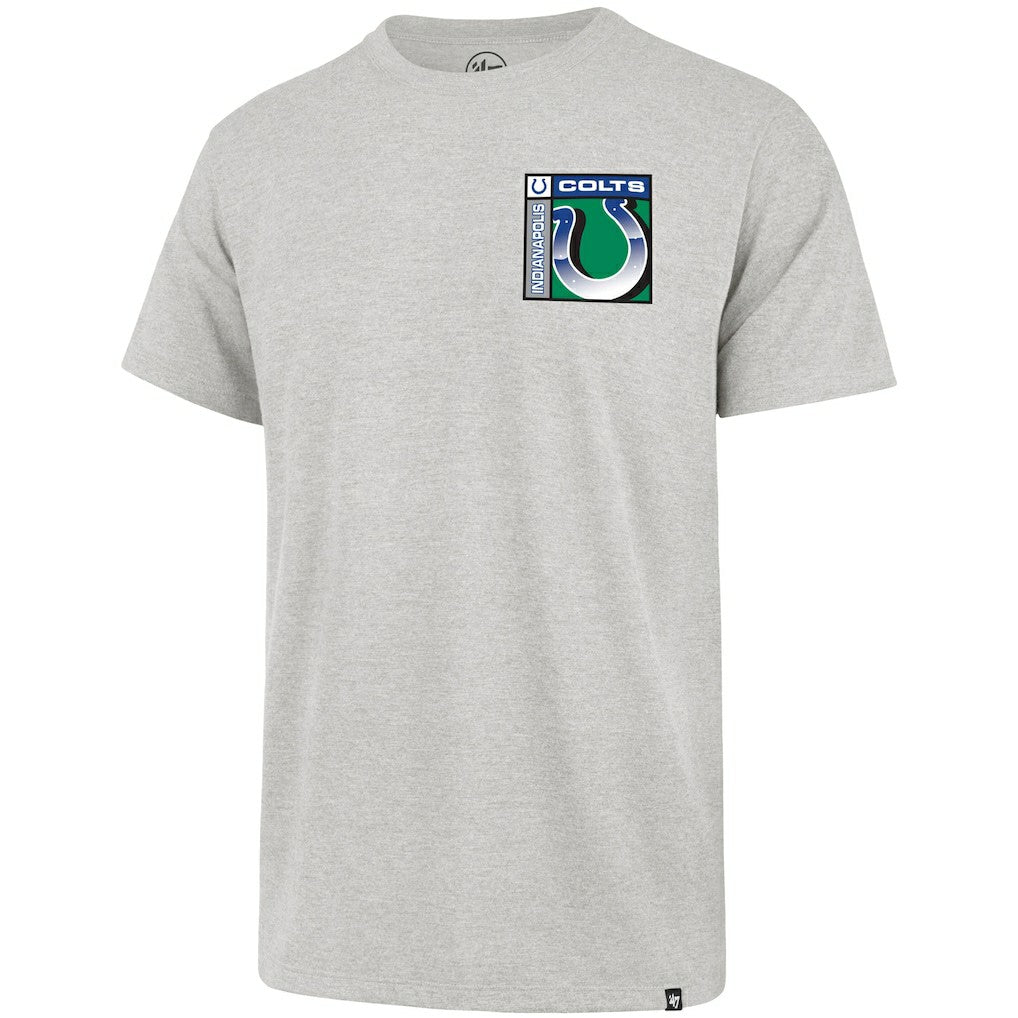 Indianapolis Colts '47 Chrome Plate Franklin T-Shirt - Gray T-shirts