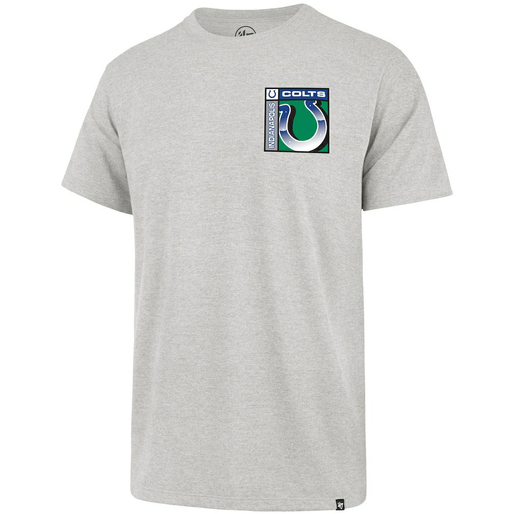 Indianapolis Colts '47 Chrome Plate Franklin T-Shirt - Gray T-shirts