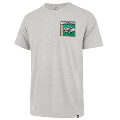 Baltimore Ravens '47 Chrome Plate Franklin T-Shirt - Gray T-shirts