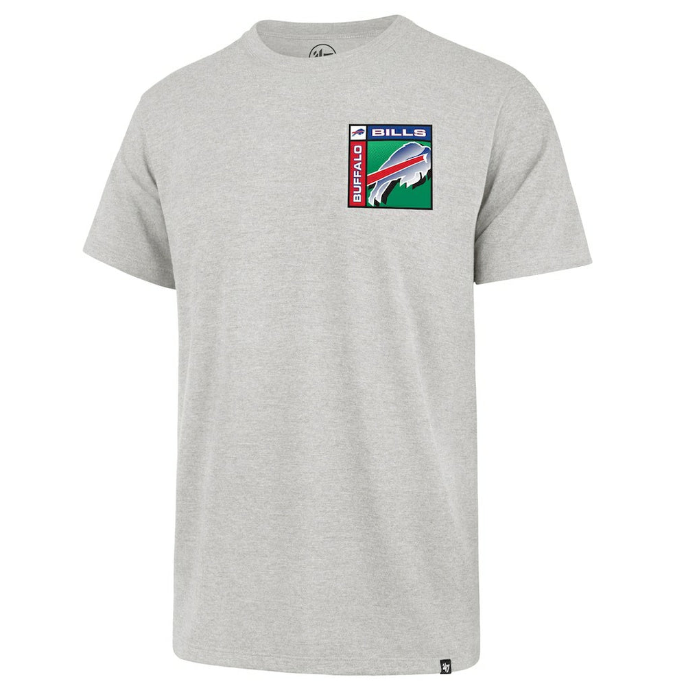 Buffalo Bills '47 Chrome Plate Franklin T-Shirt - Gray T-shirts