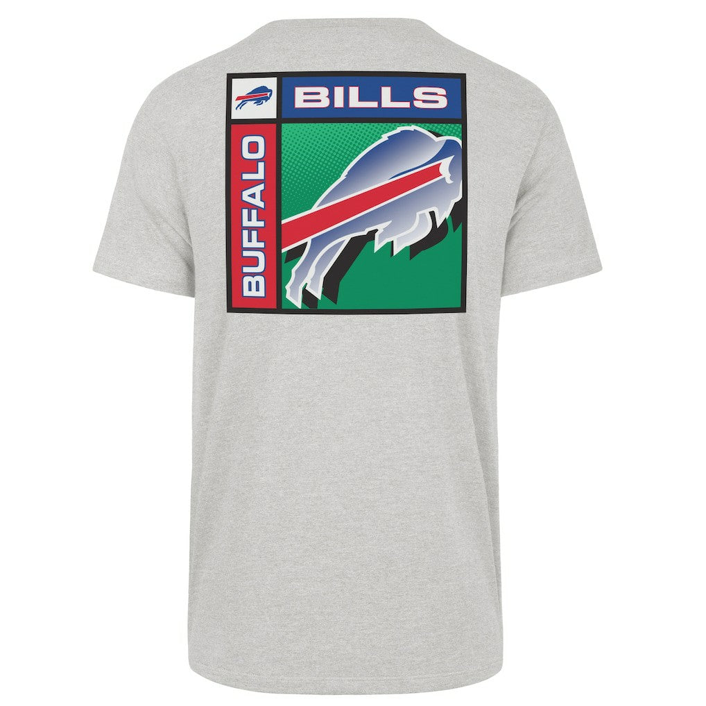 Buffalo Bills '47 Chrome Plate Franklin T-Shirt - Gray T-shirts