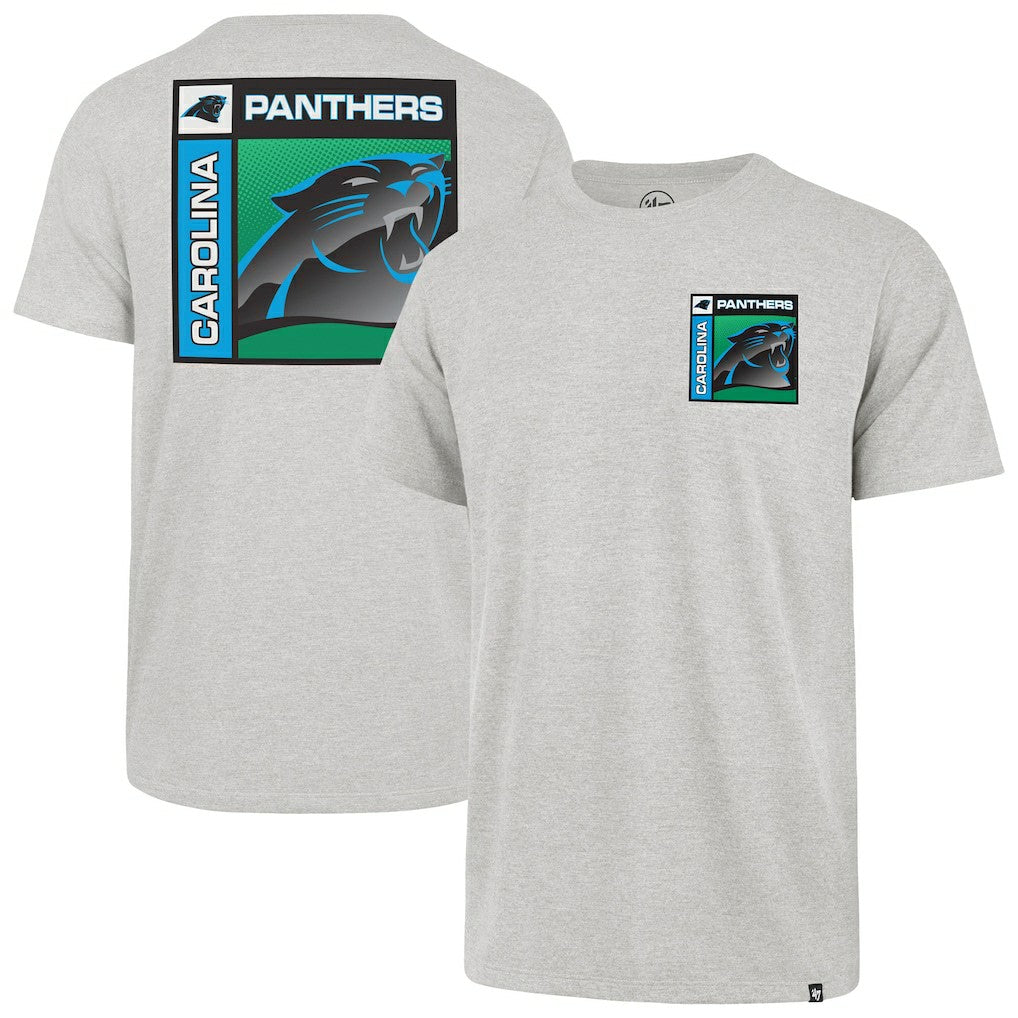 Carolina Panthers '47 Chrome Plate Franklin T-Shirt - Gray T-shirts