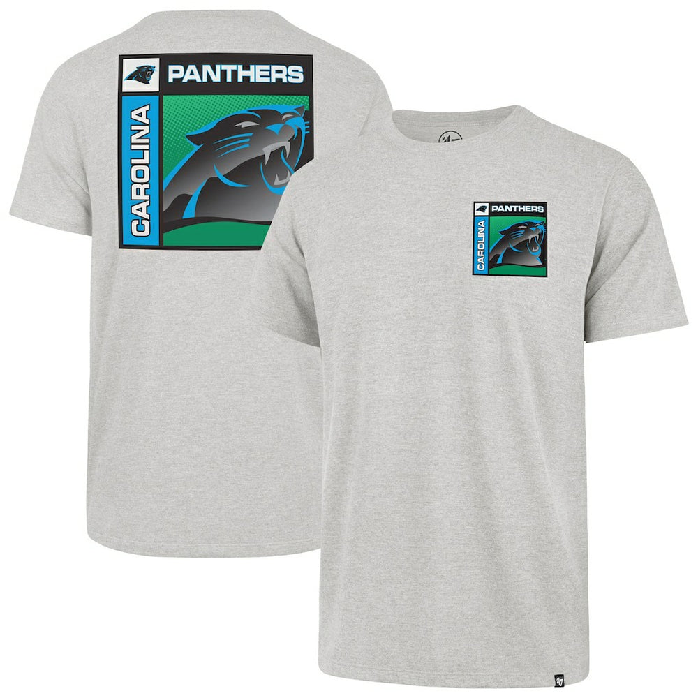 Carolina Panthers '47 Chrome Plate Franklin T-Shirt - Gray T-shirts