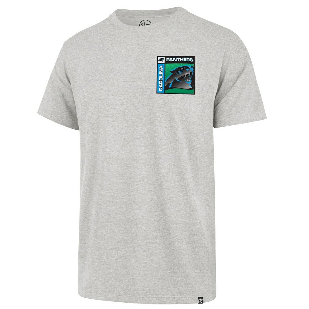 Carolina Panthers '47 Chrome Plate Franklin T-Shirt - Gray T-shirts