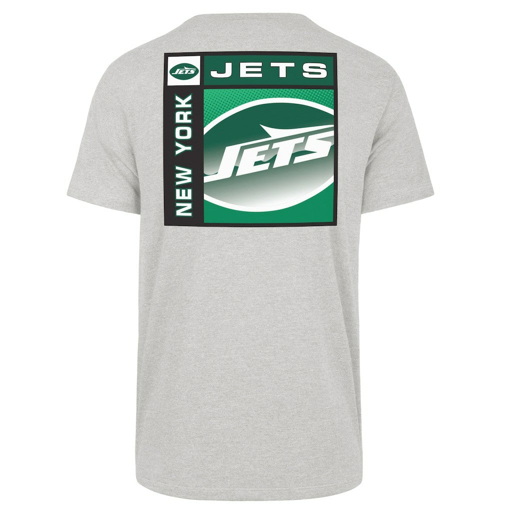 New York Jets '47 Chrome Plate Franklin T-Shirt - Gray T-shirts