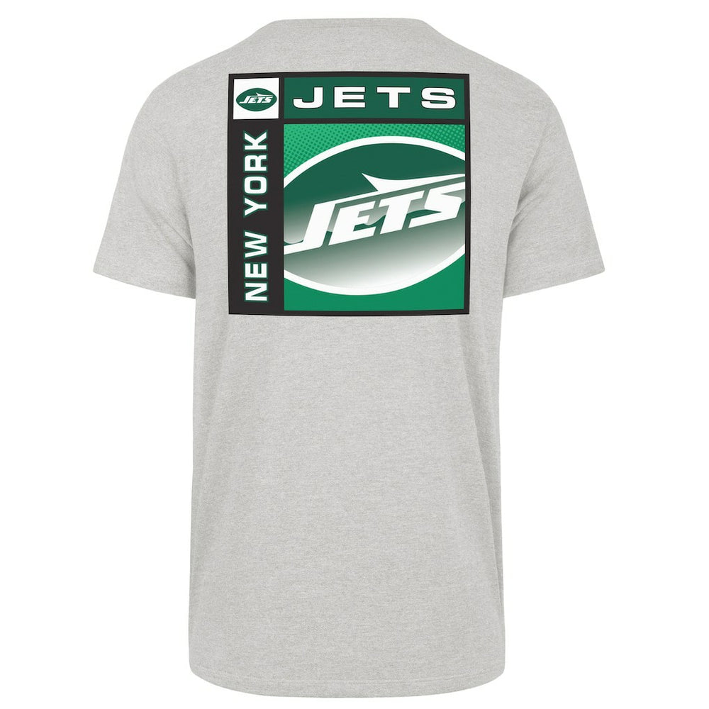 New York Jets '47 Chrome Plate Franklin T-Shirt - Gray T-shirts