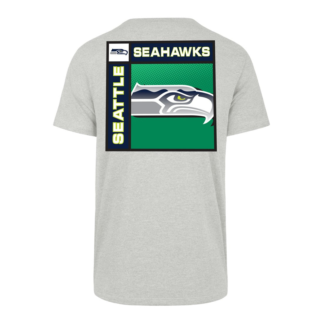 Seattle Seahawks '47 Chrome Plate Franklin T-Shirt - Gray T-shirts