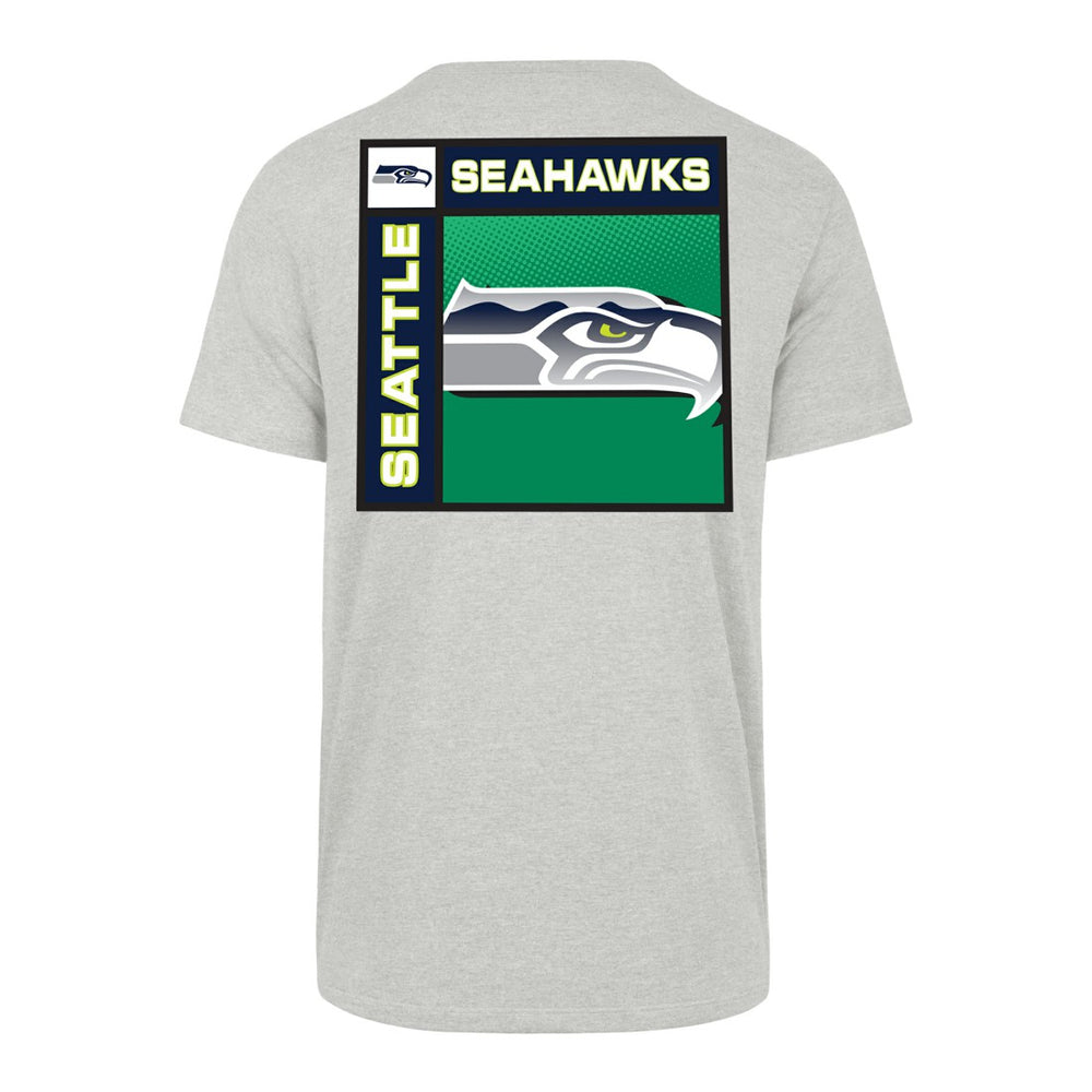 Seattle Seahawks '47 Chrome Plate Franklin T-Shirt - Gray T-shirts
