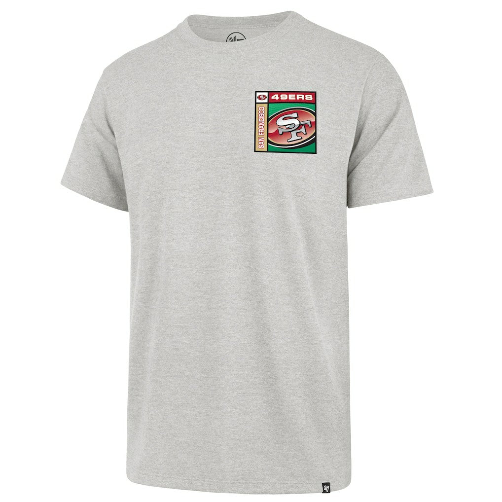 San Francisco 49ers '47 Chrome Plate Franklin T-Shirt - Gray T-shirts