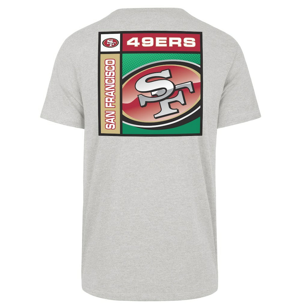 San Francisco 49ers '47 Chrome Plate Franklin T-Shirt - Gray T-shirts