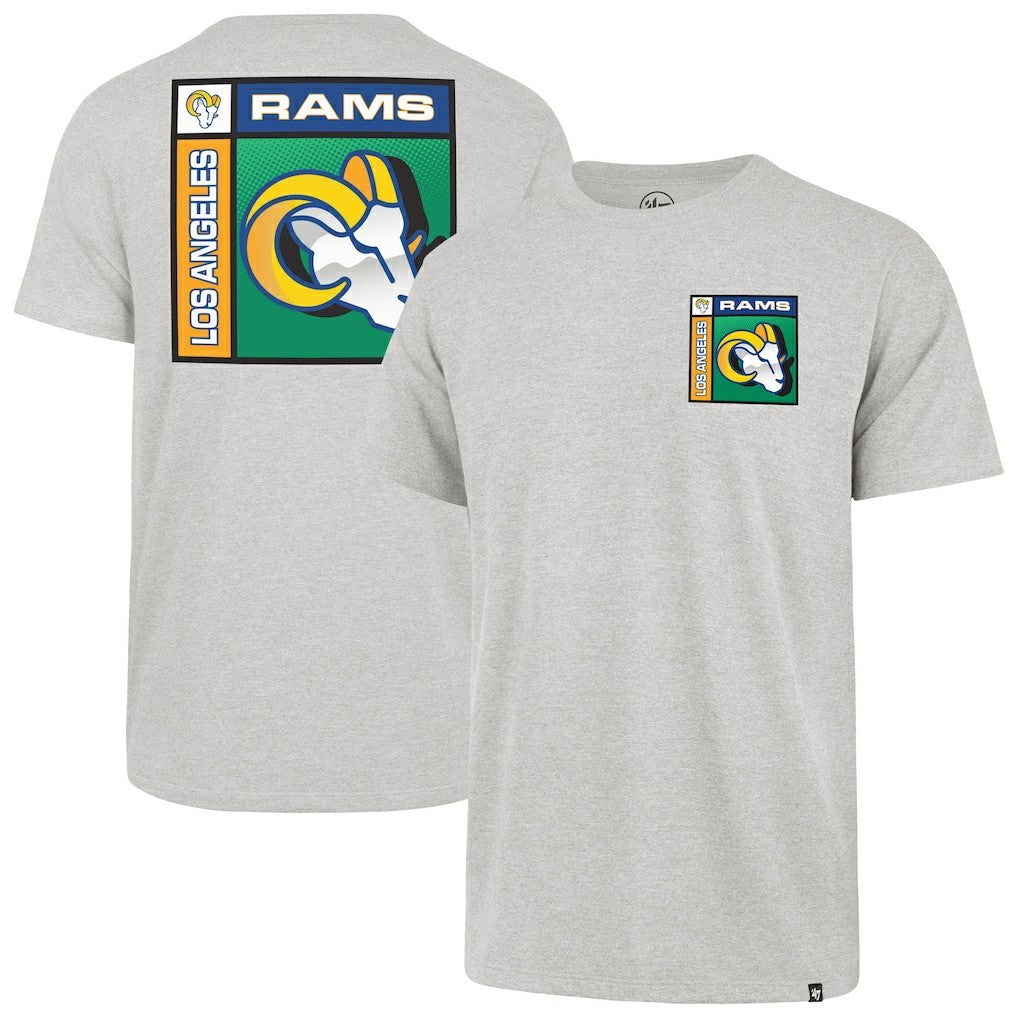 Los Angeles Rams '47 Chrome Plate Franklin T-Shirt - Gray T-shirts