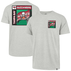 Tampa Bay Buccaneers '47 Chrome Plate Franklin T-Shirt - Gray T-shirts