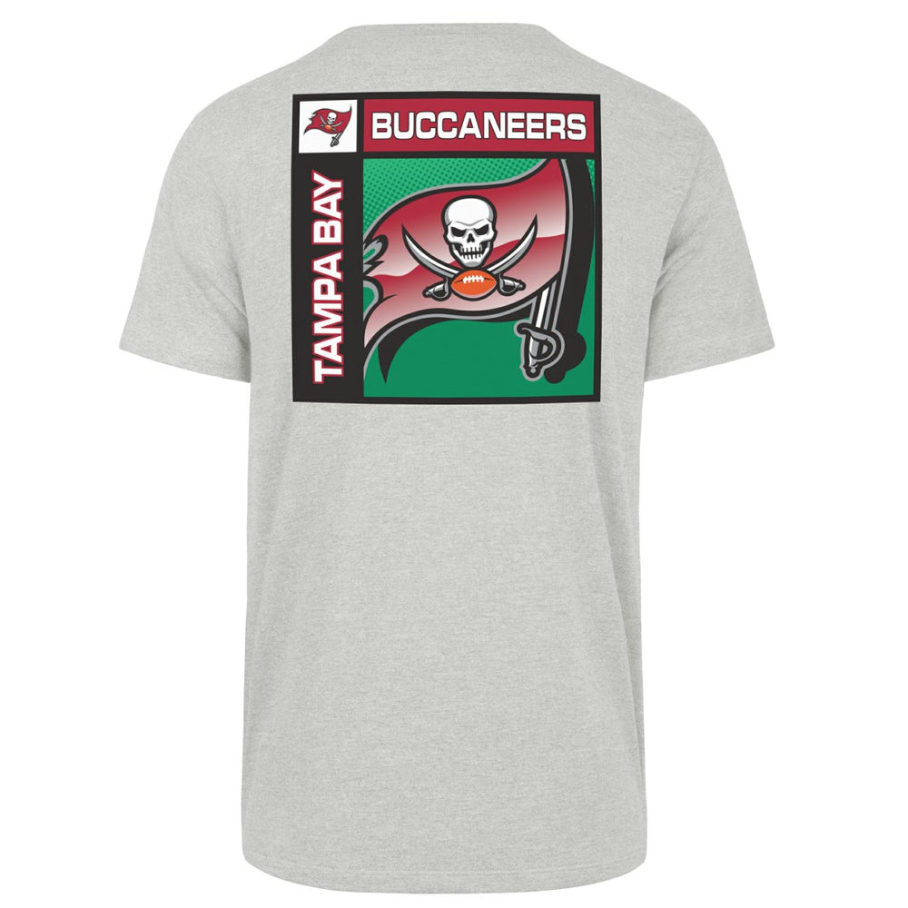Tampa Bay Buccaneers '47 Chrome Plate Franklin T-Shirt - Gray T-shirts