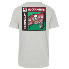 Tampa Bay Buccaneers '47 Chrome Plate Franklin T-Shirt - Gray T-shirts