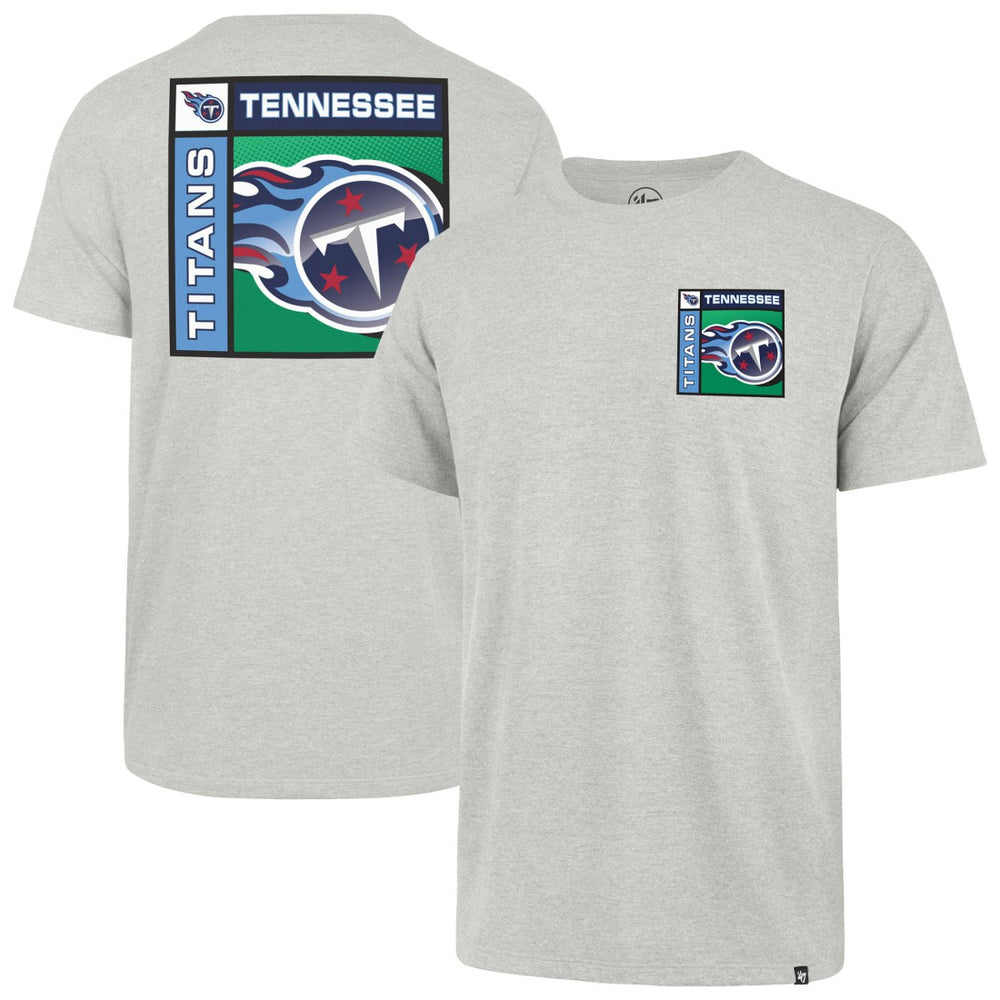 Tennessee Titans '47 Chrome Plate Franklin T-Shirt - Gray T-shirts
