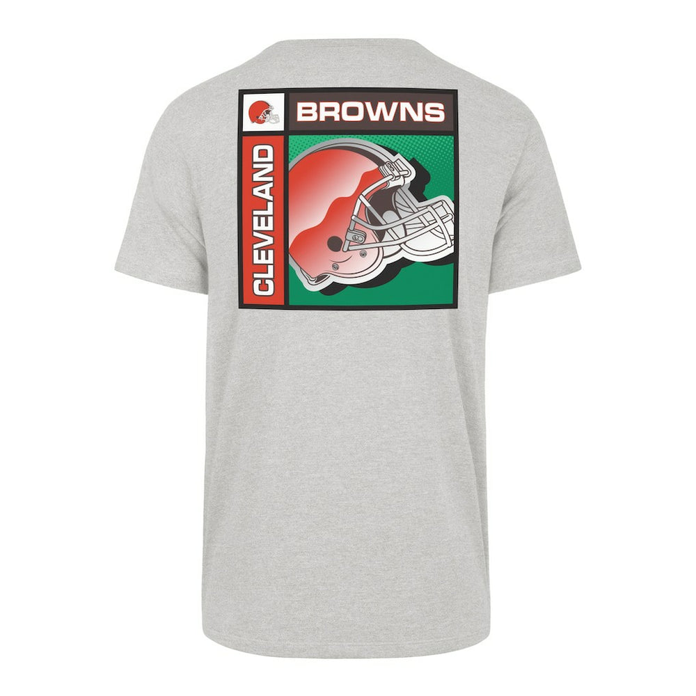 Cleveland Browns '47 Chrome Plate Franklin T-Shirt - Gray T-shirts