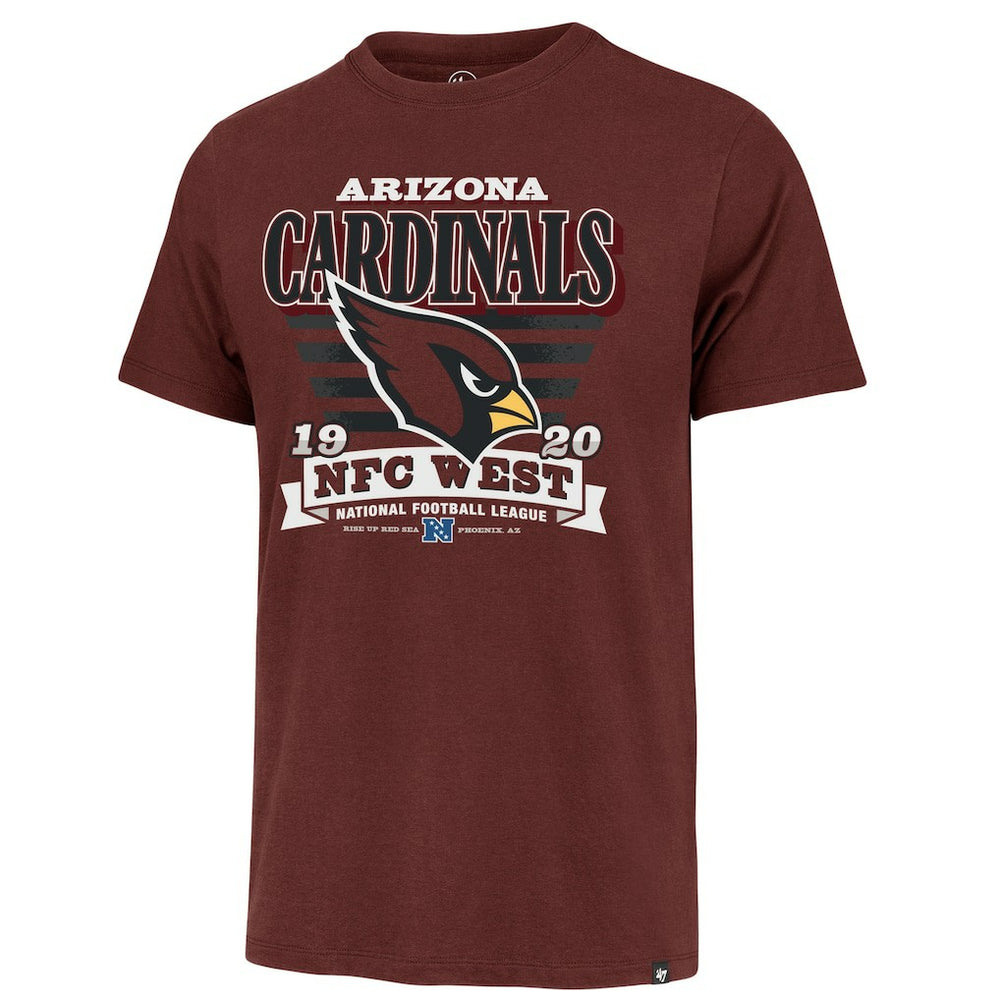 Arizona Cardinals '47 Stripe Splash Franklin T-Shirt - Cardinal T-shirts