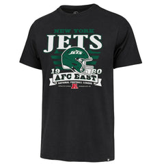 New York Jets '47 Stripe Splash Franklin T-Shirt - Black T-shirts