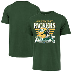 Green Bay Packers '47 Stripe Splash Franklin Throwback T-Shirt - Green T-shirts
