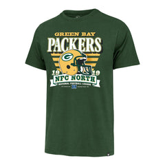 Green Bay Packers '47 Stripe Splash Franklin Throwback T-Shirt - Green T-shirts
