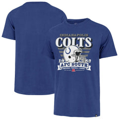 Indianapolis Colts '47 Stripe Splash Franklin Throwback T-Shirt - Royal T-shirts