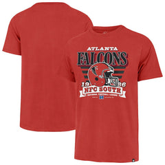 Atlanta Falcons '47 Stripe Splash Franklin Throwback T-Shirt - Red T-shirts